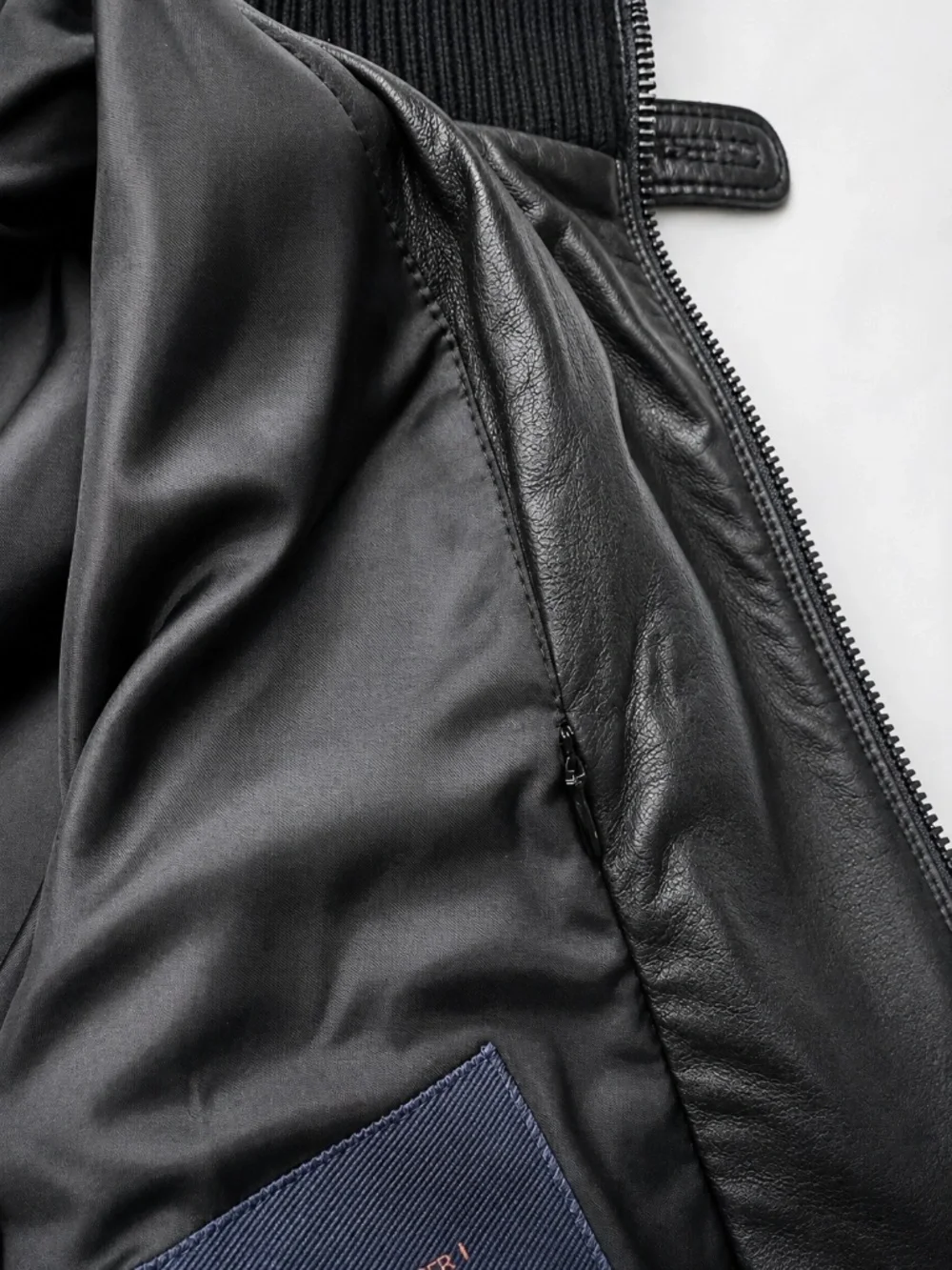 Elie Tahari Black 100% Genuine Leather Jacket XL